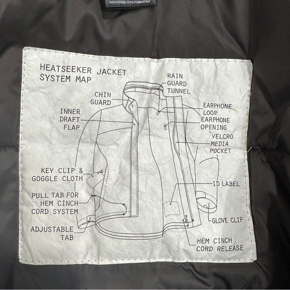 The North Face Hyvent Heatseeker coat, girls size XL (18), Spiral Light, puffer - Picture 8 of 16